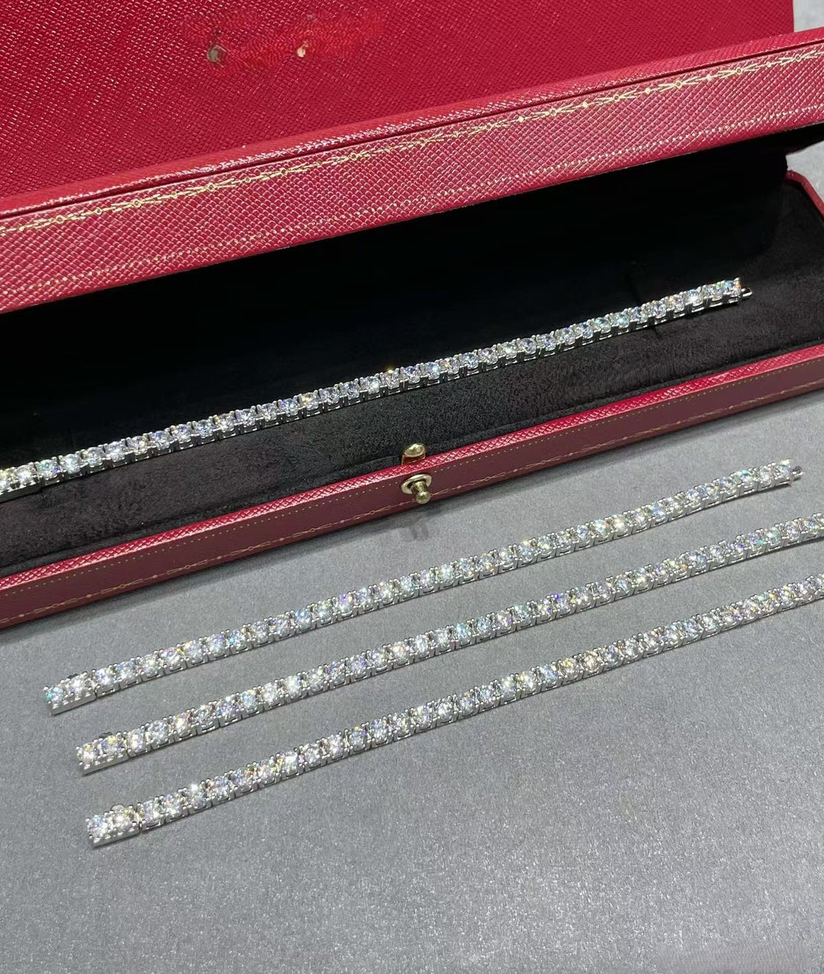 [⭐Miroze ]TENNIS BRACELET WITH FULL DIAMOND SETTING