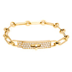 ⭐Miroze CHAINE BRACELET SMALL MODEL DIAMOND