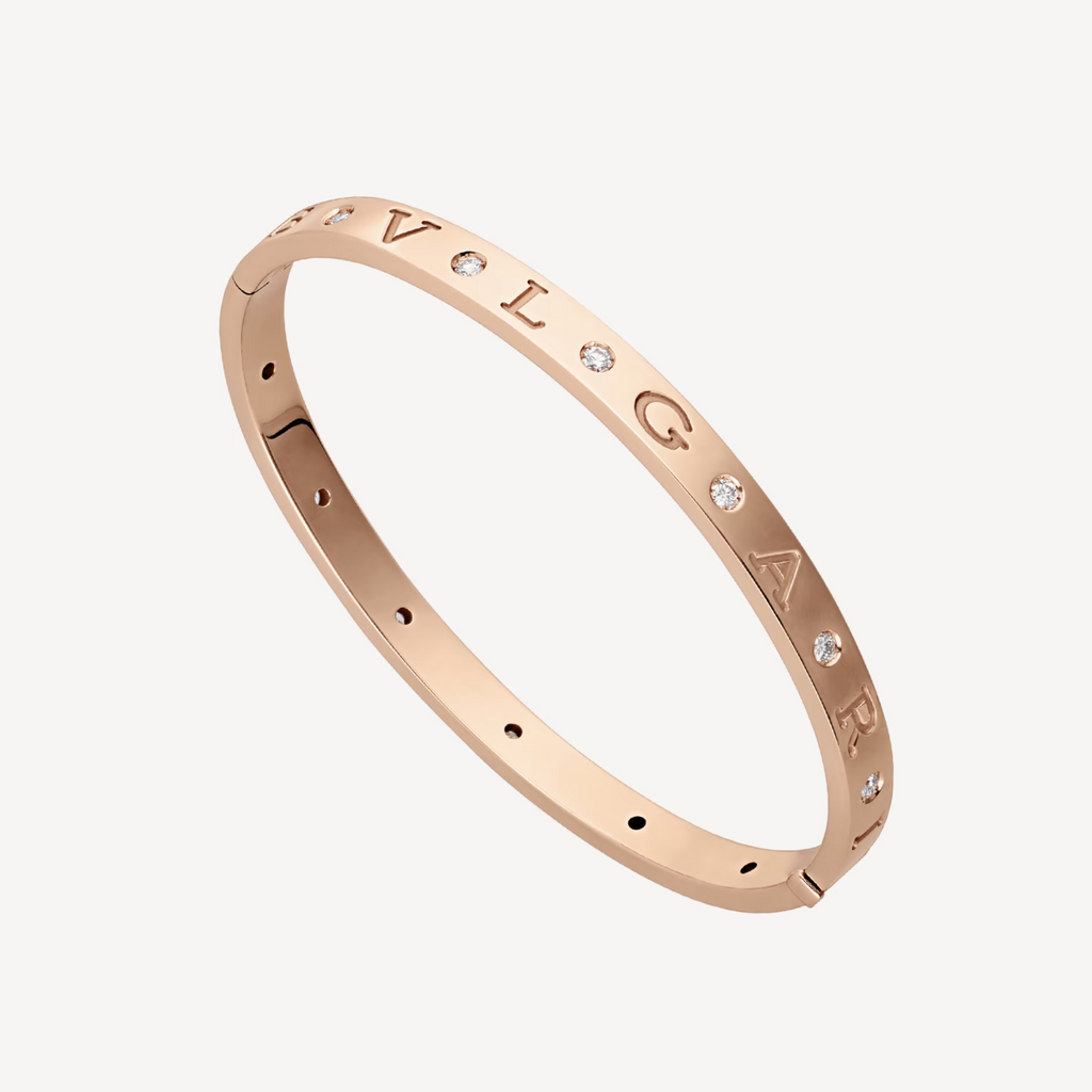 [⭐Veya]ZERO 1 PINK GOLD 12 DIAMONDS BRACELET