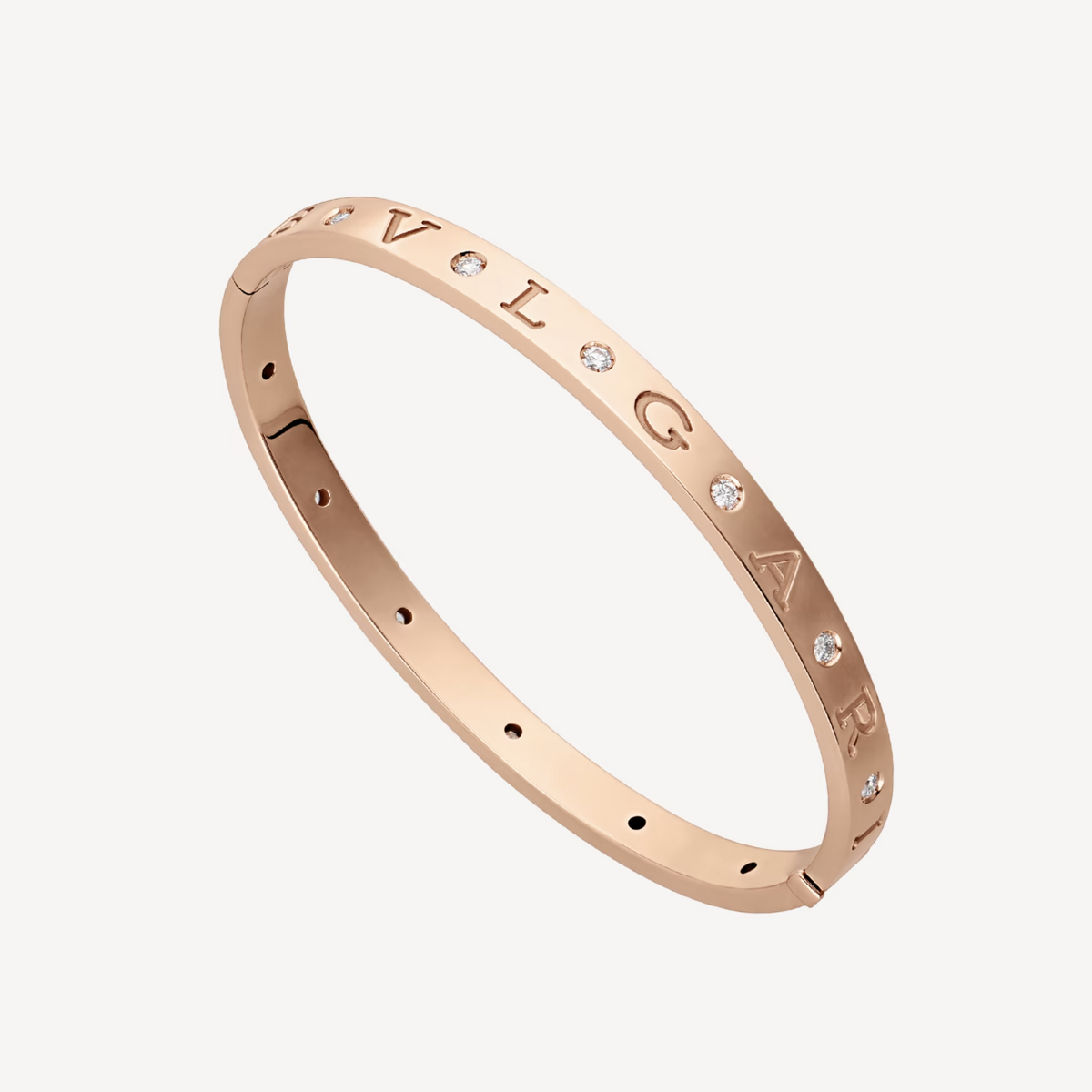 [⭐Veya]ZERO 1 PINK GOLD 12 DIAMONDS BRACELET