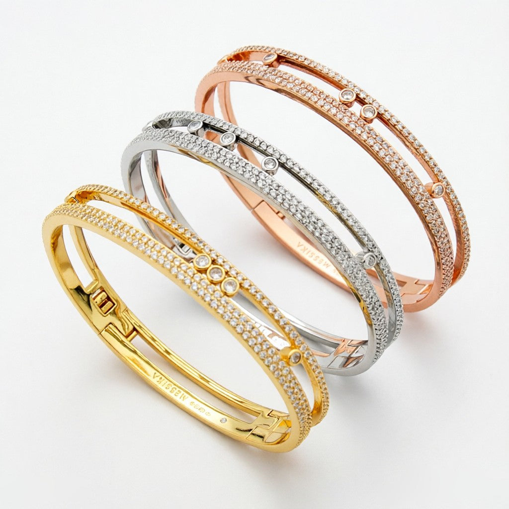 [⭐Miroze]Move Romane pavé bangle