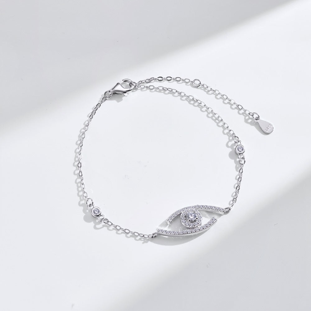 [⭐Miroze]Demo Eye Pave-Set Diamond Bracelet