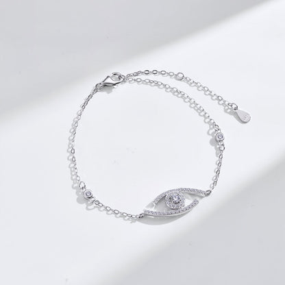 [⭐Miroze]Demo Eye Pave-Set Diamond Bracelet