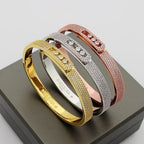 [⭐Miroze]Move Noa Full Pavé Diamond Bangle Bracelet