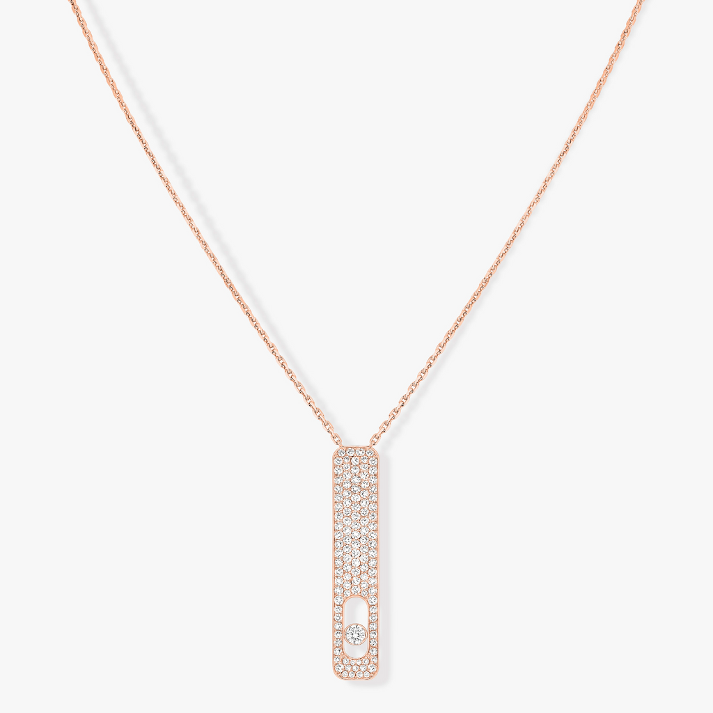 [⭐Miroze]MY FIRST DIAMOND PAVED NECKLACE