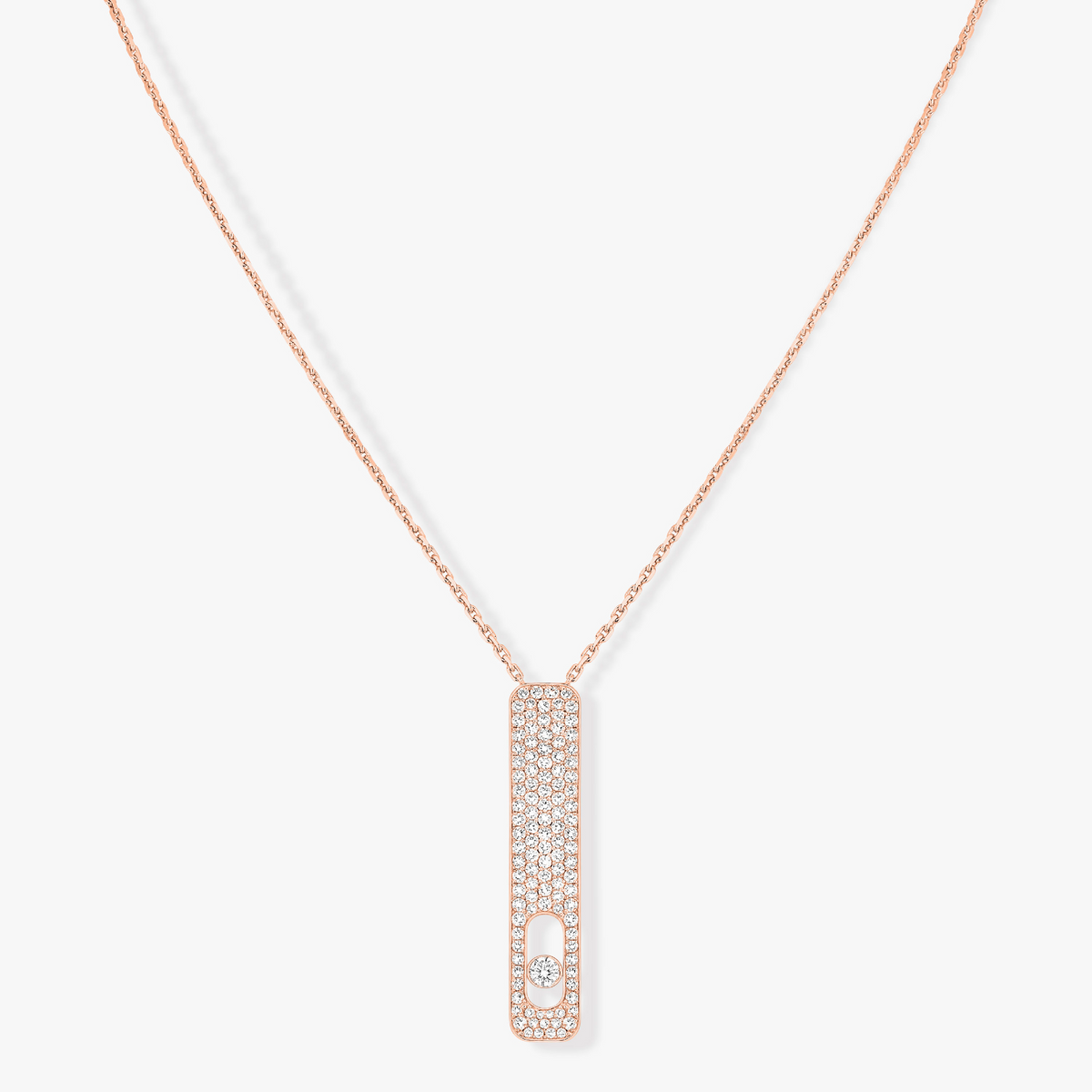 [⭐Miroze]MY FIRST DIAMOND PAVED NECKLACE