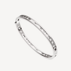 [⭐Veya]ZERO 1 SPIRAL LOGO SILVER BRACELET