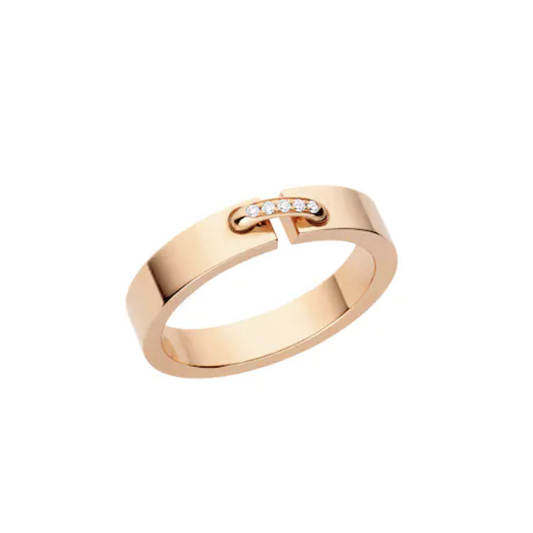 [⭐Miroze]ALLIANCE LIENS VIDENCE DIAMOND 4MM RING