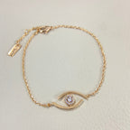 [⭐Miroze]Lucky Eye Pave-Set Diamond Bracelet