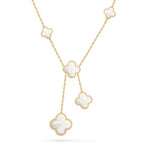 ⭐Miroze CLOVER MOTHER OF PEARL NECKLACE 6 MOTIF
