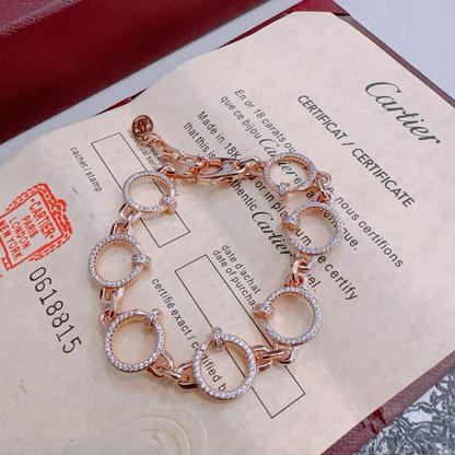 [⭐Miroze Jewelry] LOVE&JUSTE BRACELET DIAMONDS
