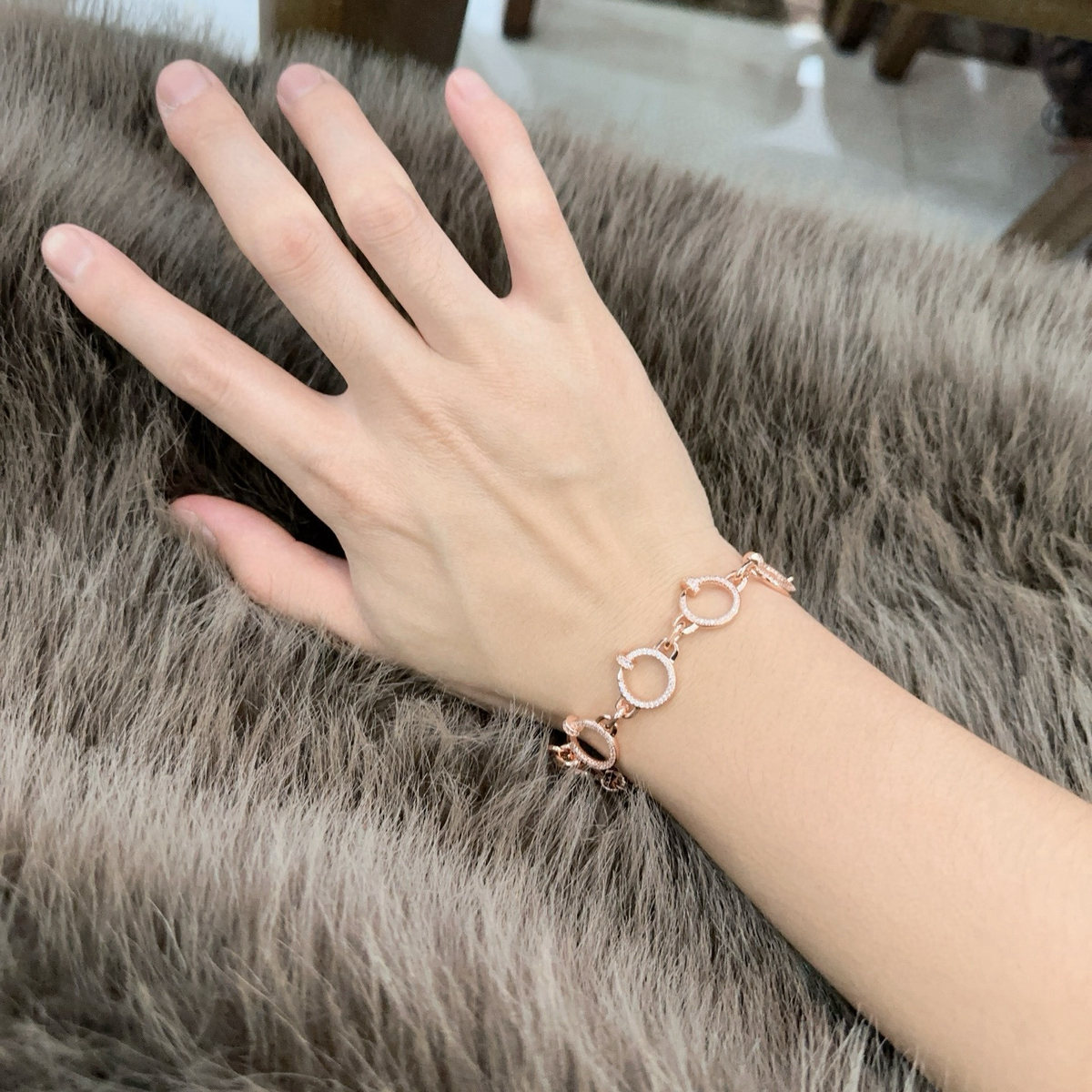 ⭐Miroze LOVE&JUSTE BRACELET DIAMONDS