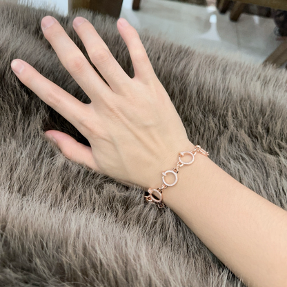 [⭐Miroze Jewelry] LOVE&JUSTE BRACELET DIAMONDS