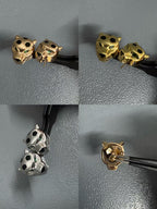 [⭐Miroze ] CHRRTAH-PRINT STUD EARRINGS, THREE COLORS