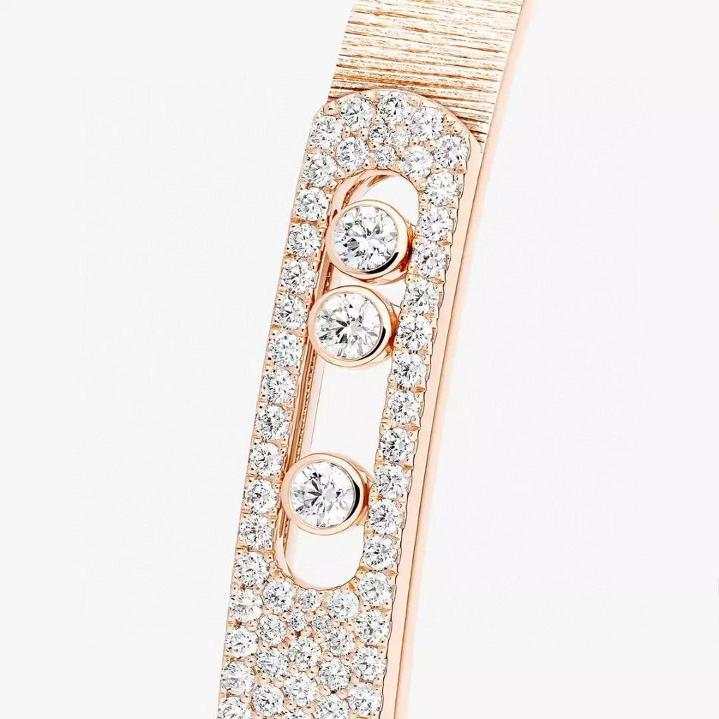 [⭐Miroze ] 2026 BRAND-NEW FROSTED BRACELET WITH DIAMONDS THREE COLORS