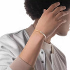 [⭐Miroze ] 2026 BRAND-NEW FROSTED BRACELET WITH DIAMONDS THREE COLORS