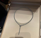 [⭐Veya]NEW！SERPENT DIAMOND NECKLACE