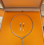 [⭐Veya]NEW！SERPENT DIAMOND NECKLACE