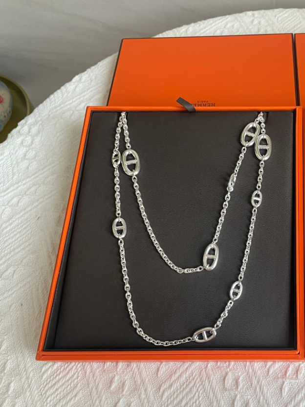 [⭐Miroze]Classic Silver Sweater Chain