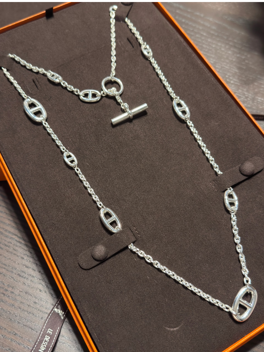 [⭐Miroze]Classic Silver Sweater Chain