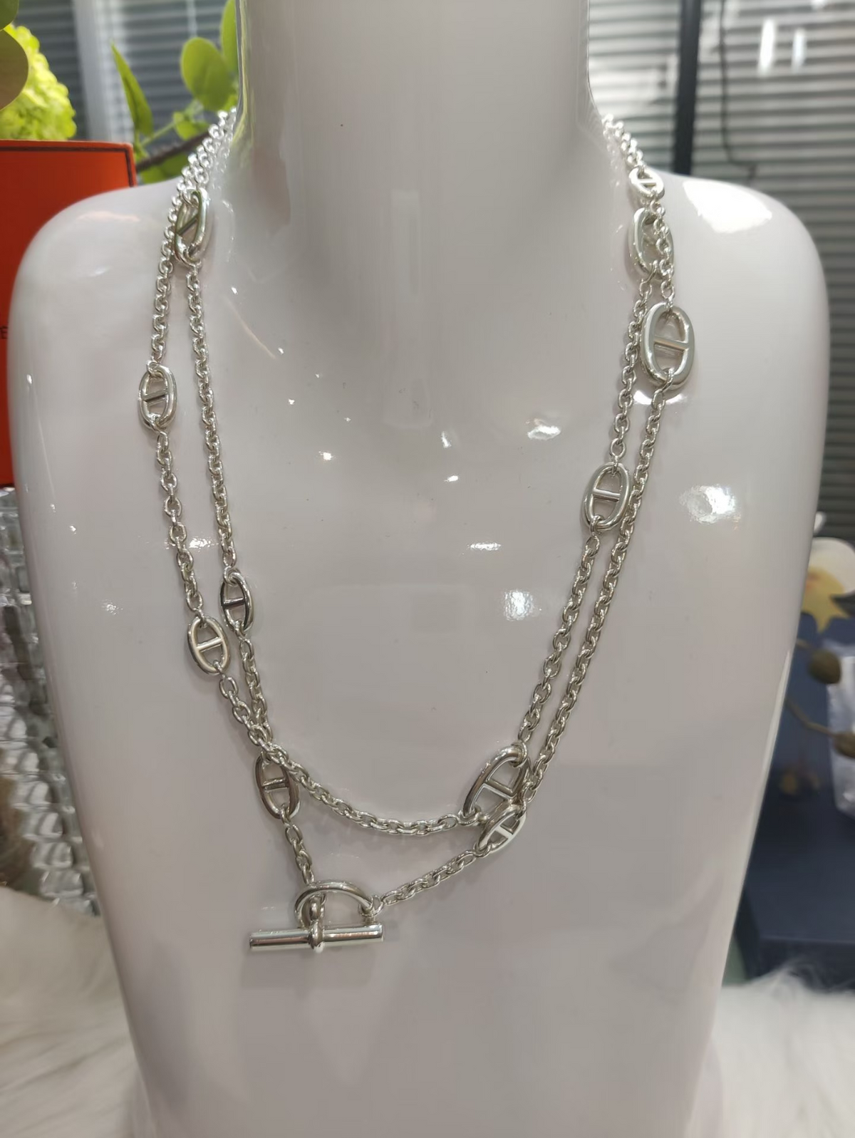 [⭐Miroze]Classic Silver Sweater Chain