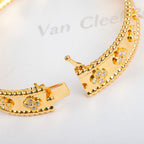 ⭐Miroze CLOVER BRACELET 8MM DIAMONDS