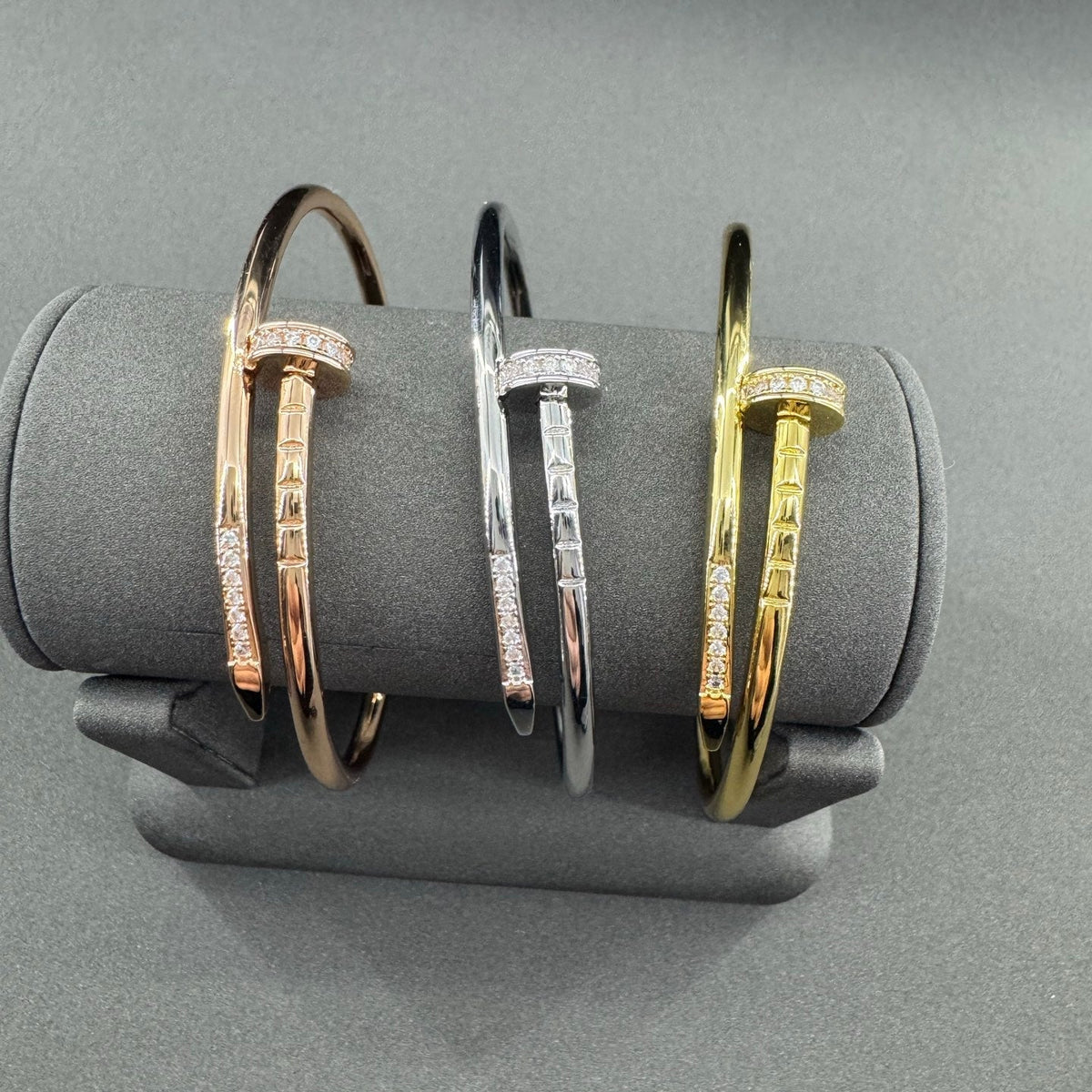 [⭐Miroze]JUSTE BRACELET 2.5MM  DIAMONDS2