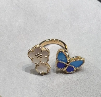 [⭐Miroze]2026 NEW TWIN BUTTERFLY LUCKY RING