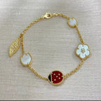 ⭐Miroze LUCKY SPRING 5 MOTIF BRACELET