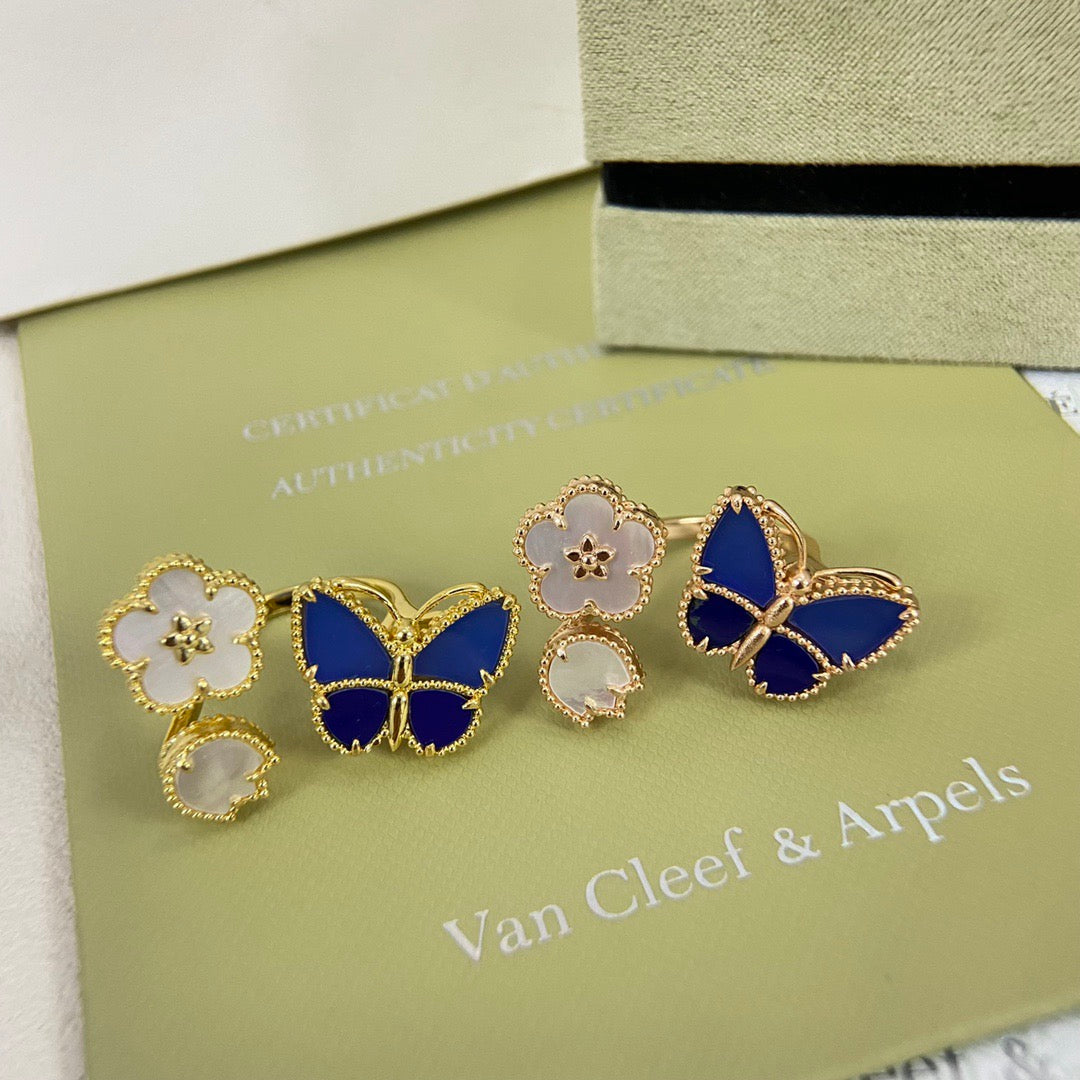 [⭐Miroze ] 2026 NEW MODEL SPRING LUCKY 3 MOTIF GOLD RING