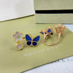 [⭐Miroze ] 2026 NEW MODEL SPRING LUCKY 3 MOTIF GOLD RING