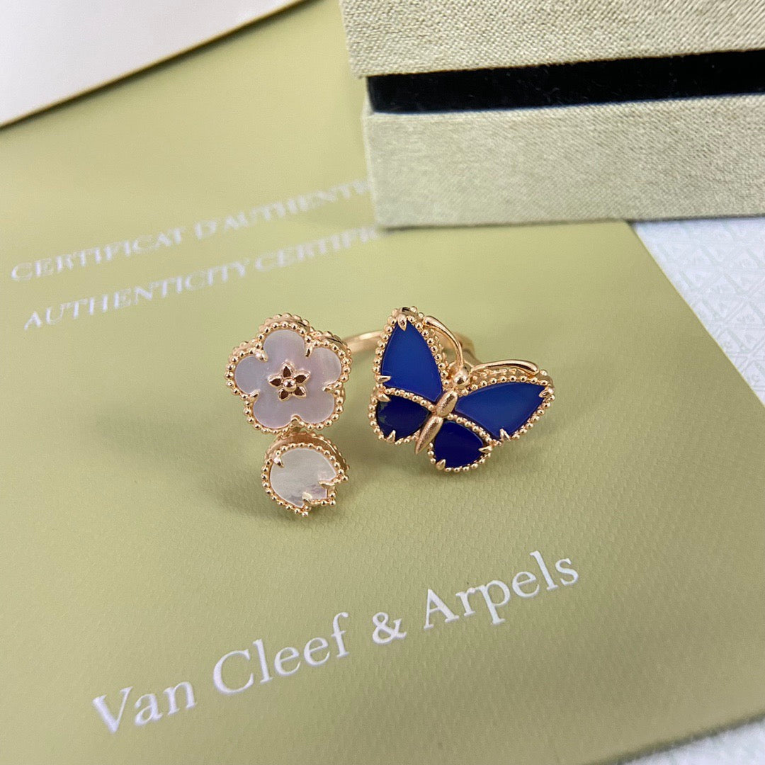[⭐Miroze ] 2026 NEW MODEL SPRING LUCKY 3 MOTIF GOLD RING
