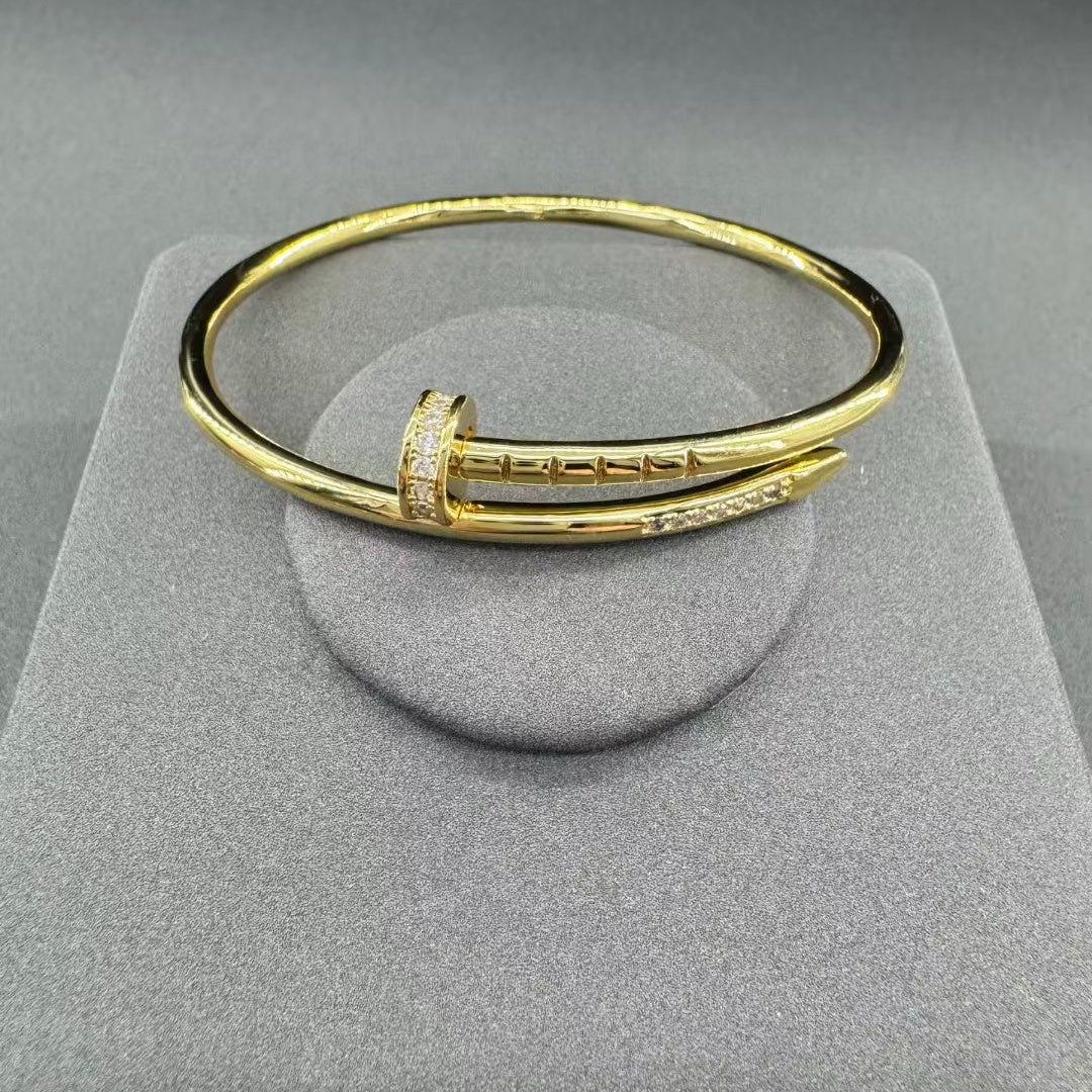 [⭐Miroze ] JUSTE BRACELET 2.5MM DIAMONDS NEW