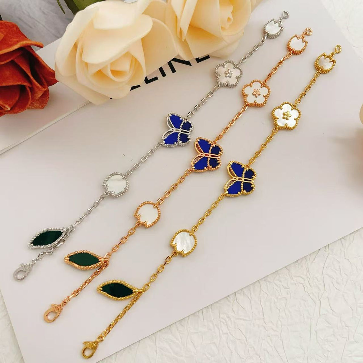 [⭐Miroze ] 2026 NEW SPRING LUCKY 5 MOTIF BRACELET