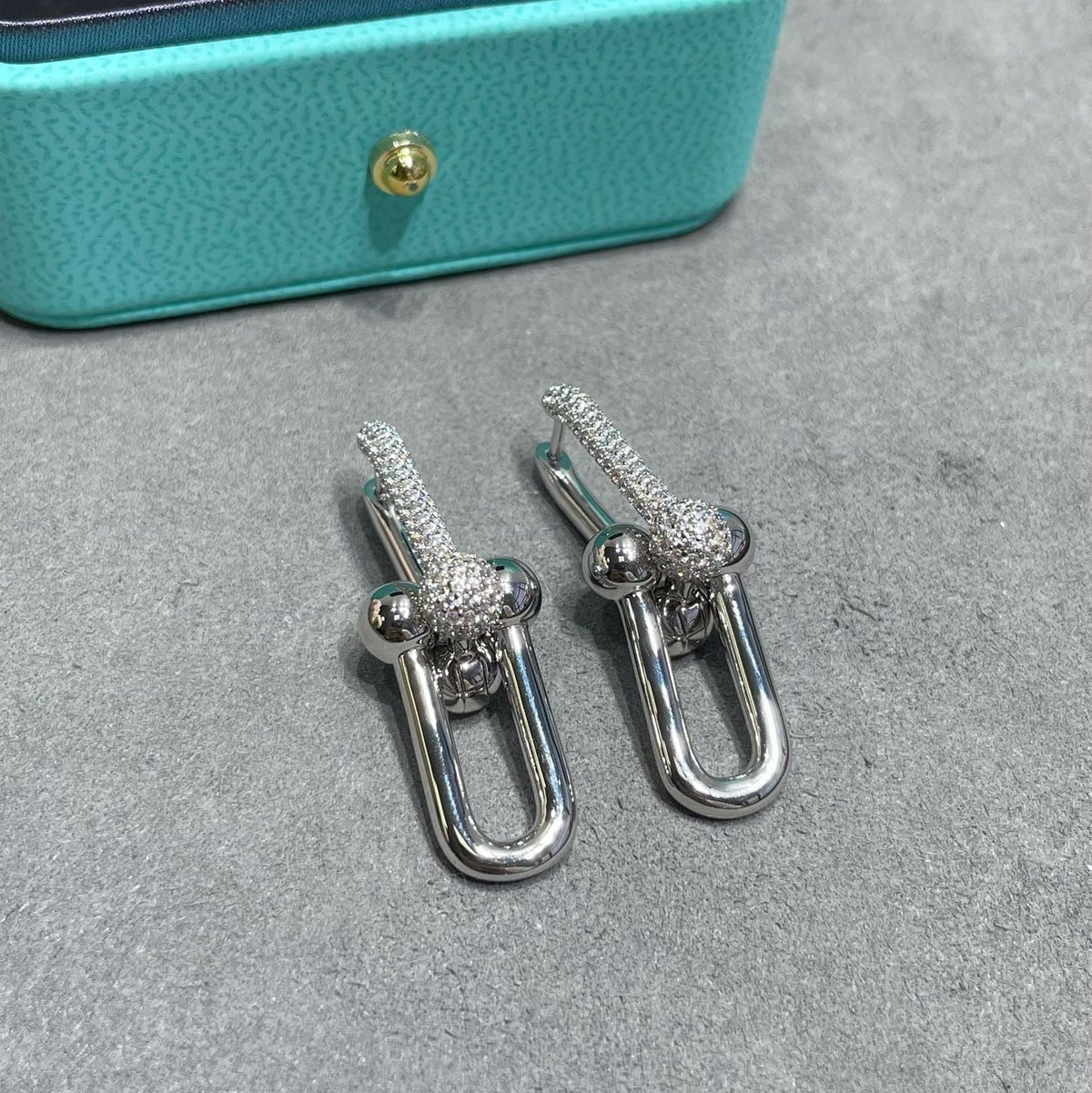 [[⭐Miroze] ] TF U-shaped diamond earrings