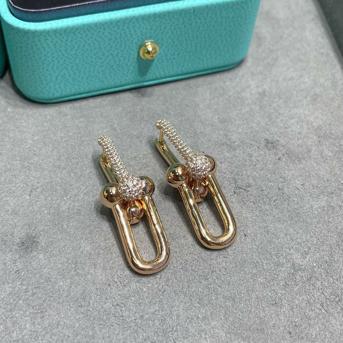 [[⭐Miroze] ] TF U-shaped diamond earrings