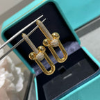 [⭐Miroze ] TF U-shaped diamond earrings