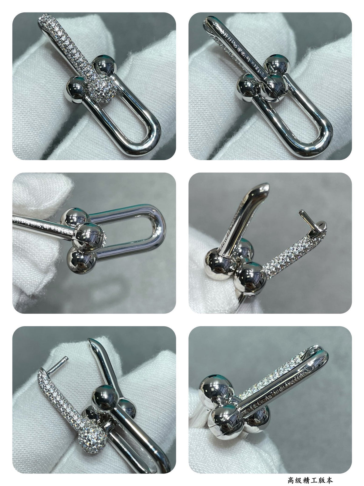 [[⭐Miroze] ] TF U-shaped diamond earrings