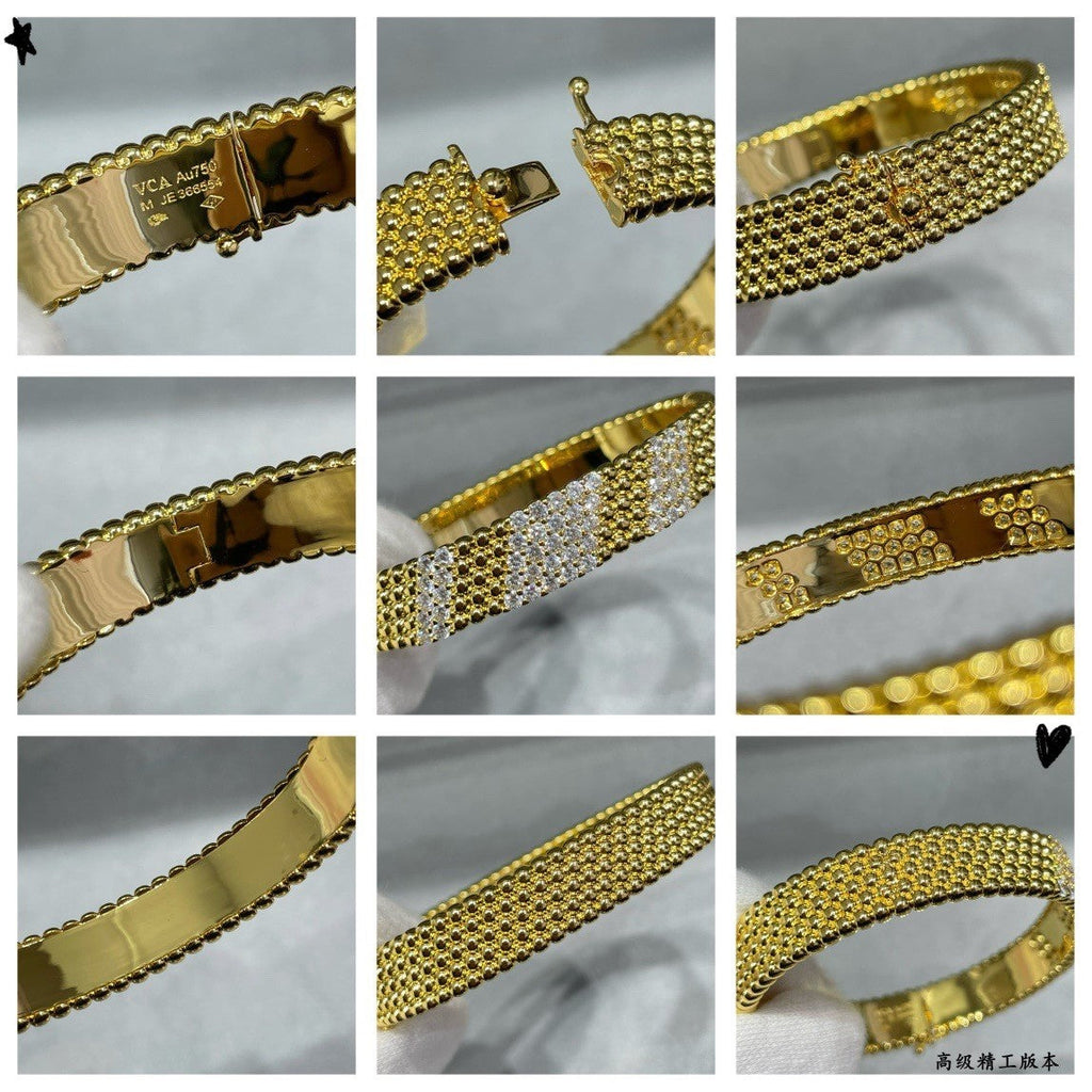 [⭐Miroze ]  PERLEE DIAMOND BRACELET ,5-ROW DIAMOND-SET DESIGN