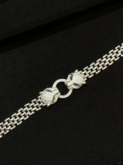 [⭐Miroze] DOUBLE PANTHER BRACELET