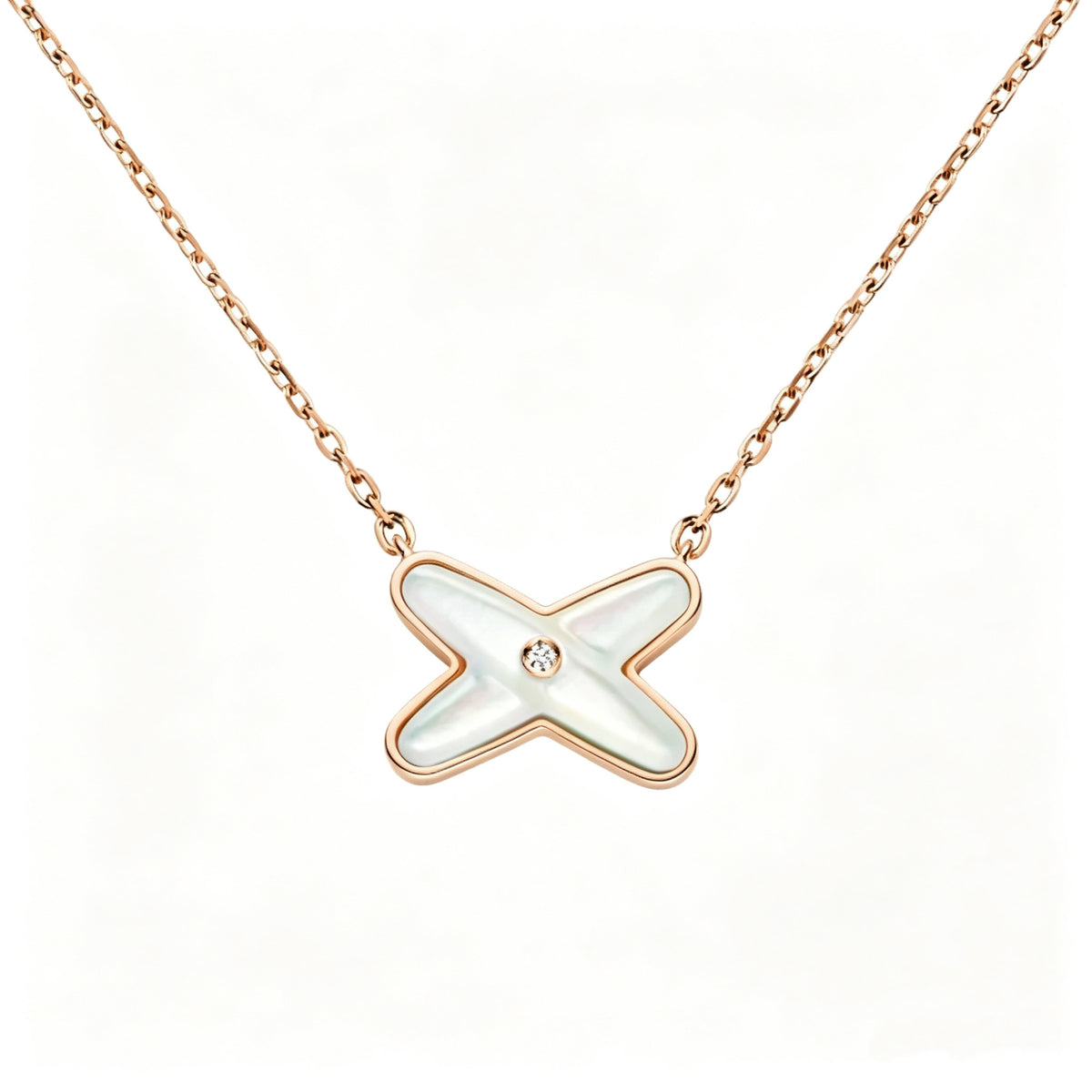 [⭐Miroze]JEUX DE NECKLACE 1 DIAMOND