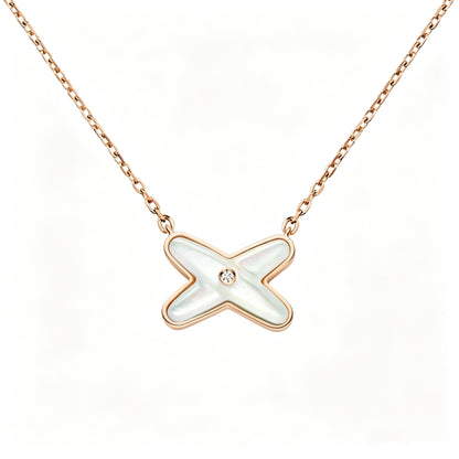 [⭐Miroze]JEUX DE NECKLACE 1 DIAMOND