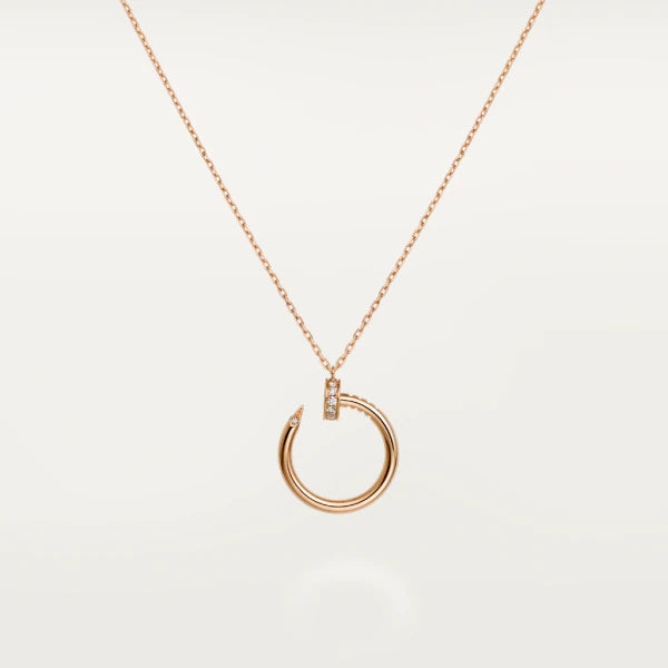 ⭐Miroze JUSTE NECKLACE PINK GOLD