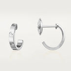 ⭐Miroze LOVE EARRINGS 2.65MM SILVER