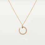 ⭐Miroze JUSTE NECKLACE PINK GOLD DIAMONDS