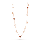 ⭐Miroze LUCKY SPRING 15 MOTIFS ROSE GOLD NECKLACE