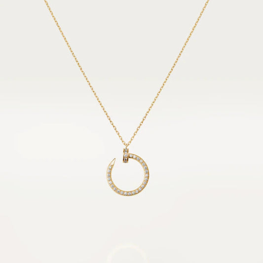 [⭐Miroze]JUSTE NECKLACE GOLD DIAMONDS
