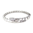 [⭐Veya]SERPENTI BRACELET DIAMONDS SILVER