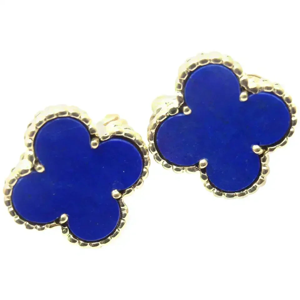 ⭐Miroze CLOVER MINI 9.5MM TURQUOISE EARRINGS