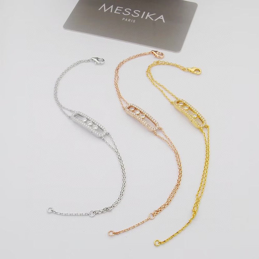 [⭐Miroze] Move Classique pavé bracelet